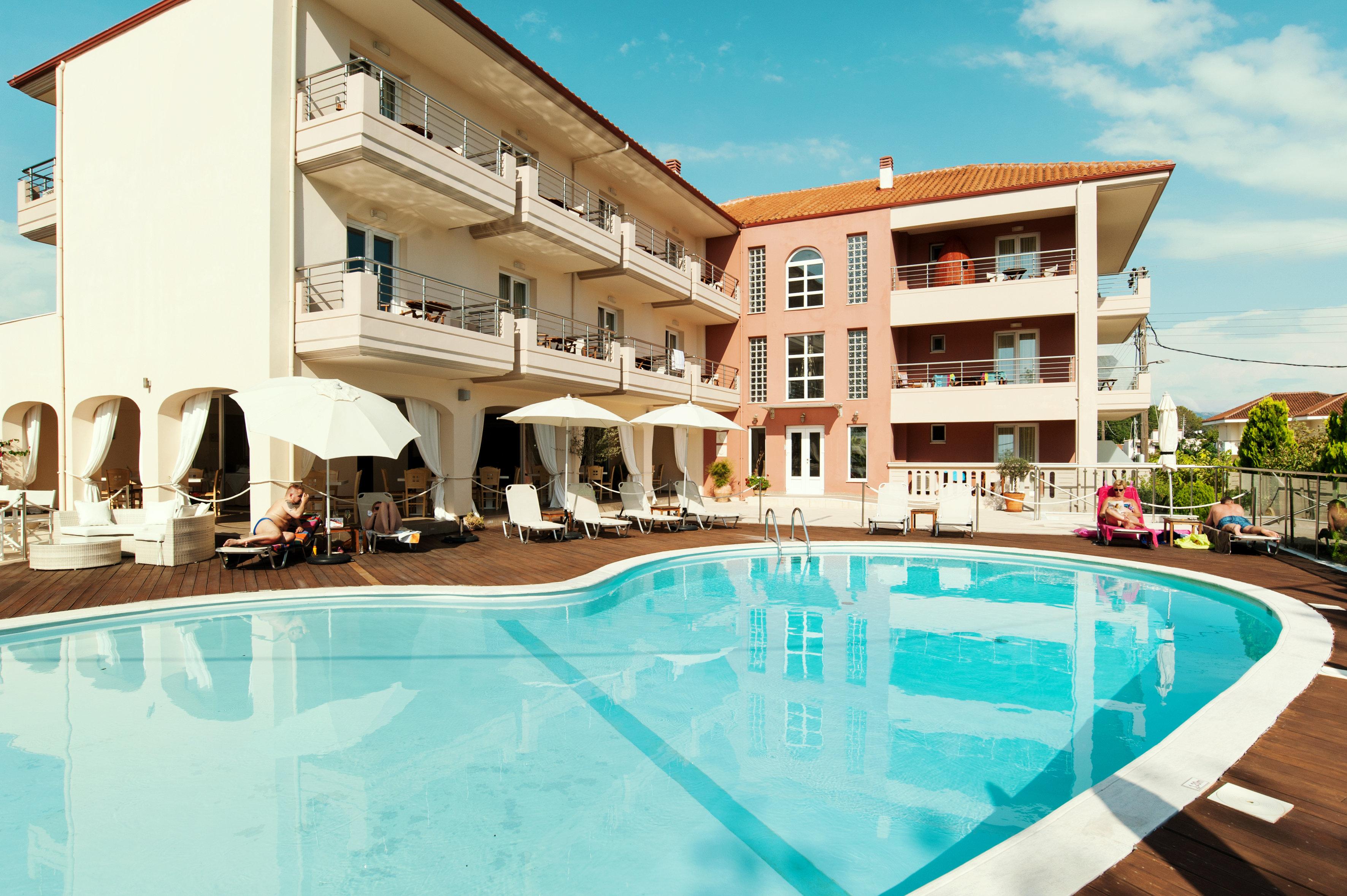 Ammos Bay Hotel Ammoudia Exterior foto