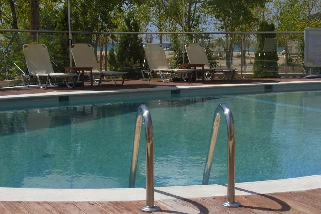 Ammos Bay Hotel Ammoudia Exterior foto